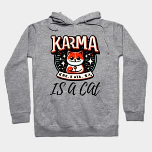 Karma Is A Cat My Buddy Hoodie